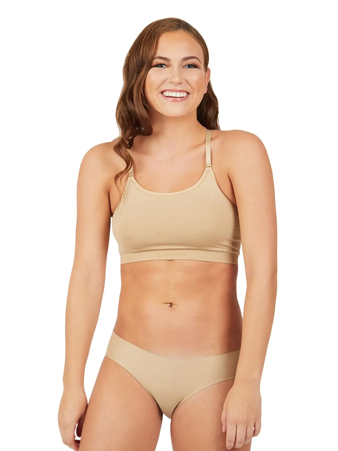 3769T Seamless Convertible Longline Bra - Child