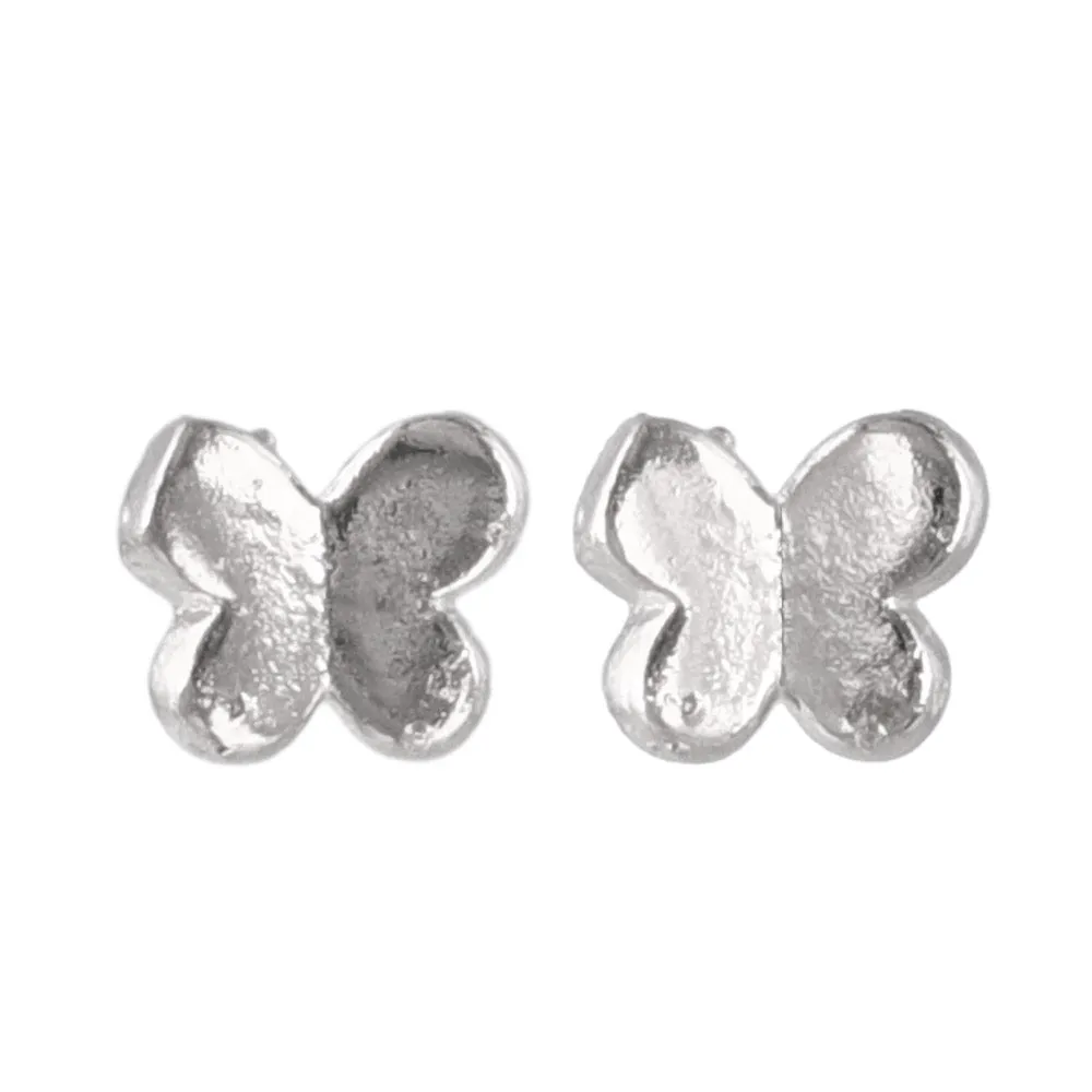 925 Silver Butterfly Studs