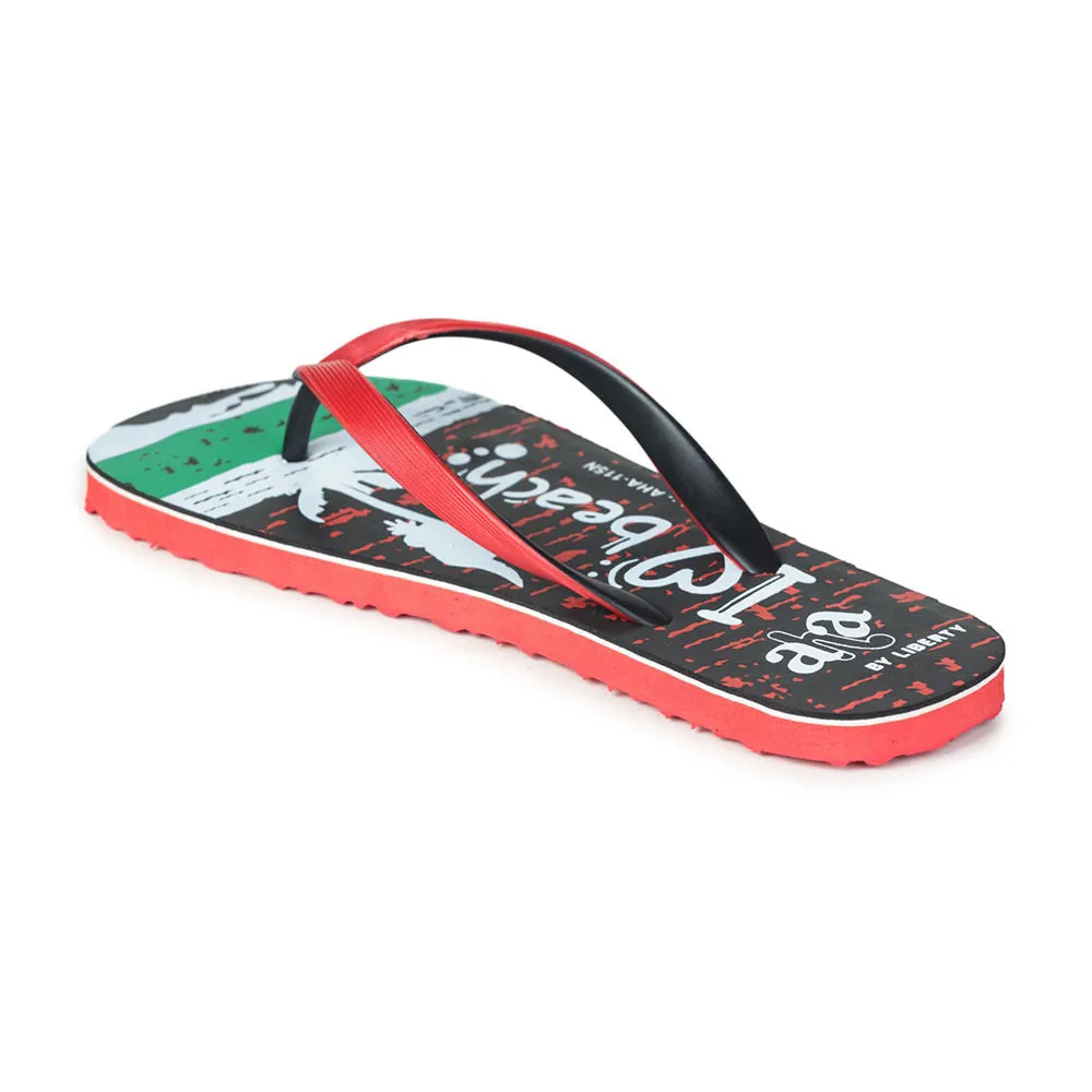 A-HA Casual Red Flip Flop For Women AHA-115N By Liberty