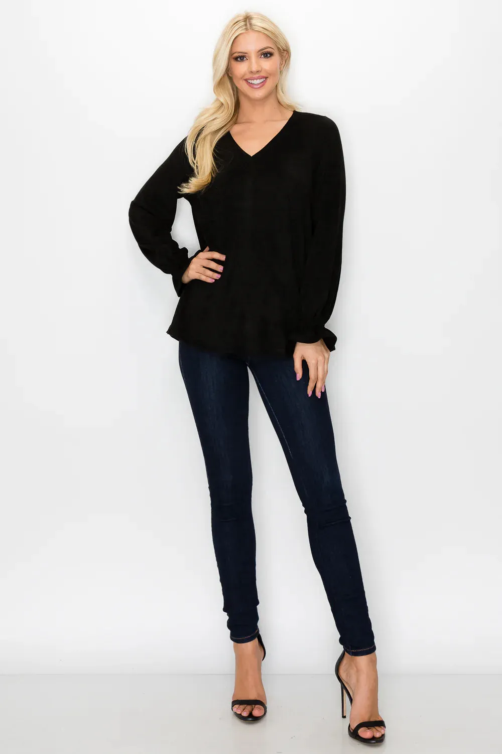 Abigail Vneck Top