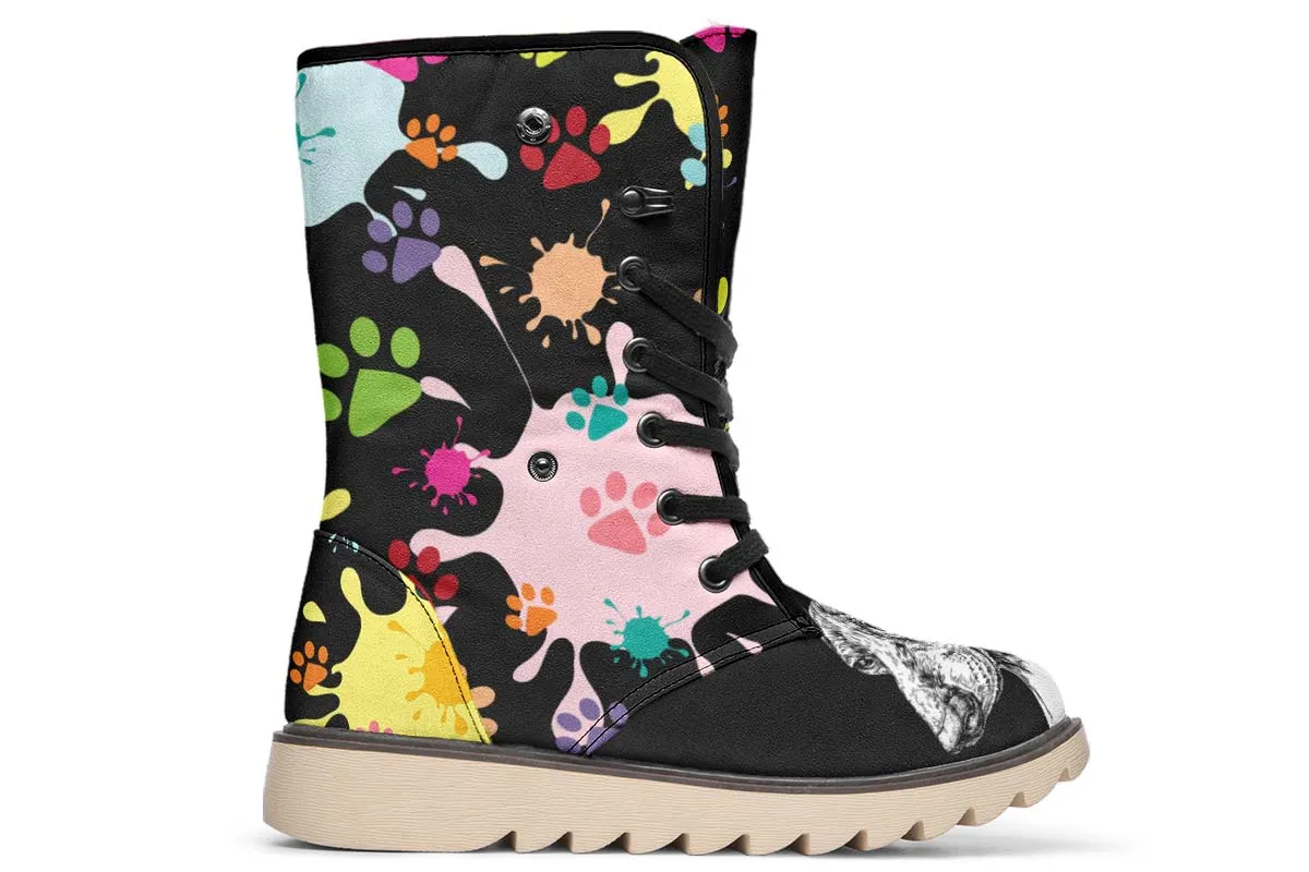 Artsy Dachshund Polar Vibe Boots