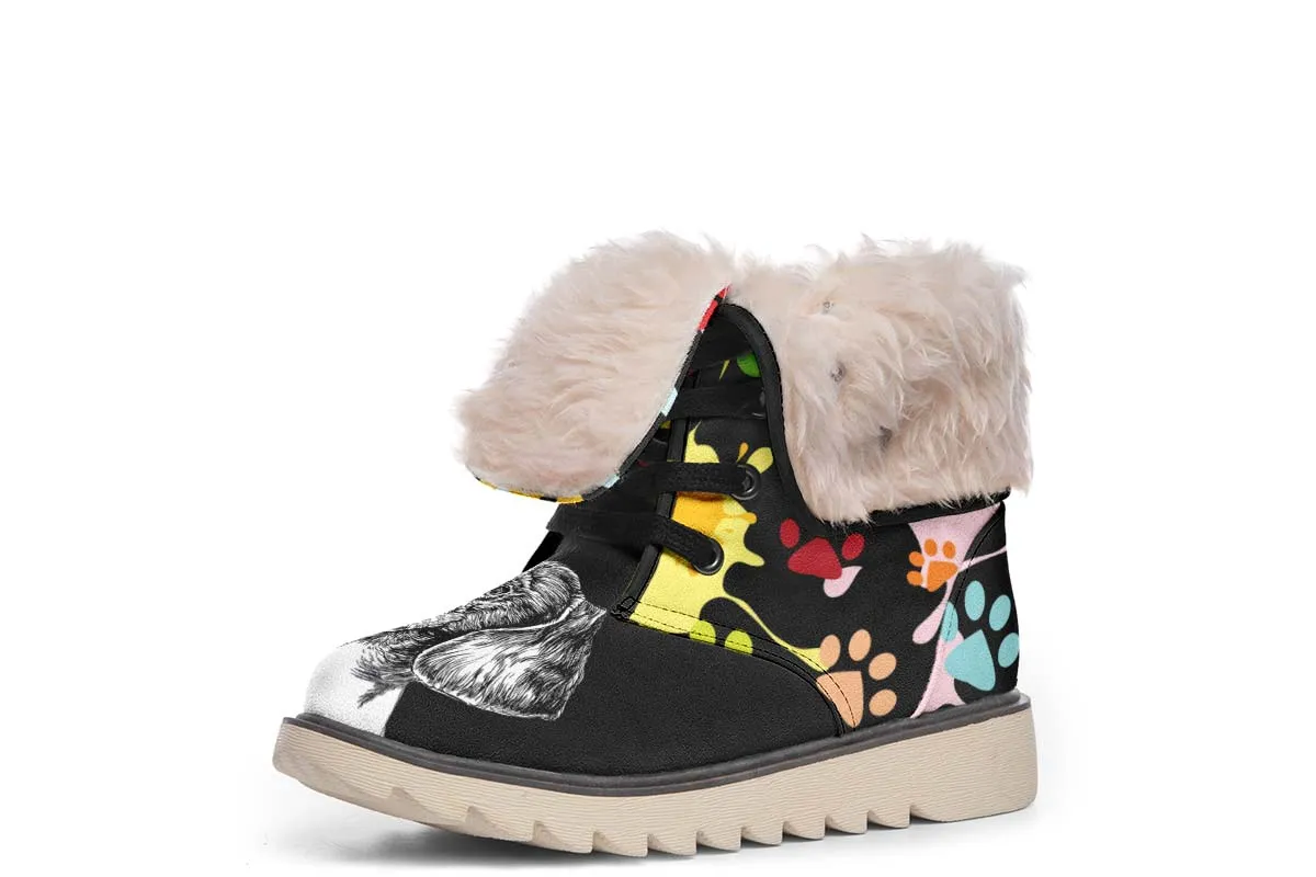 Artsy Dachshund Polar Vibe Boots