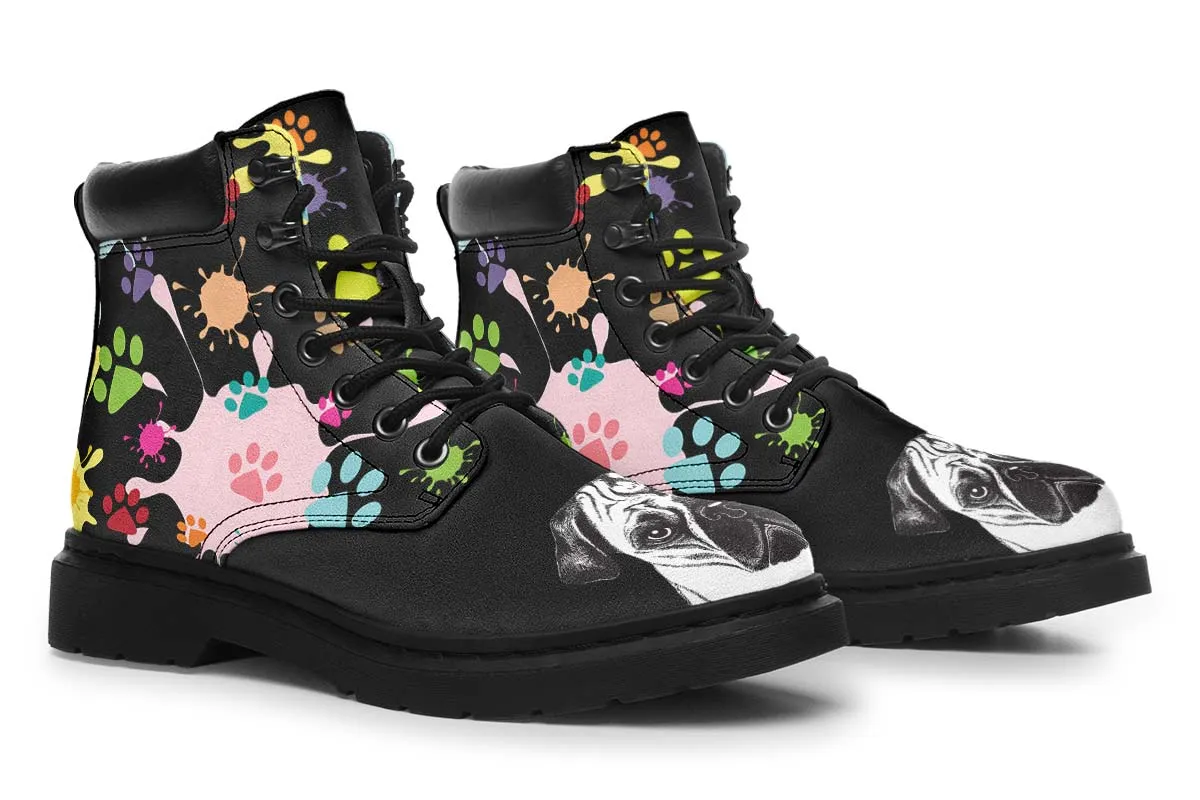 Artsy Pug Classic Vibe Boots