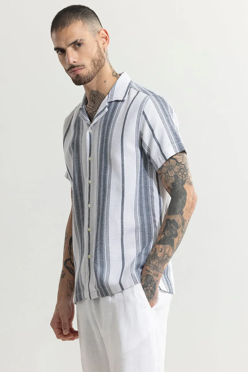 Aspect Stripe Grey Shirt