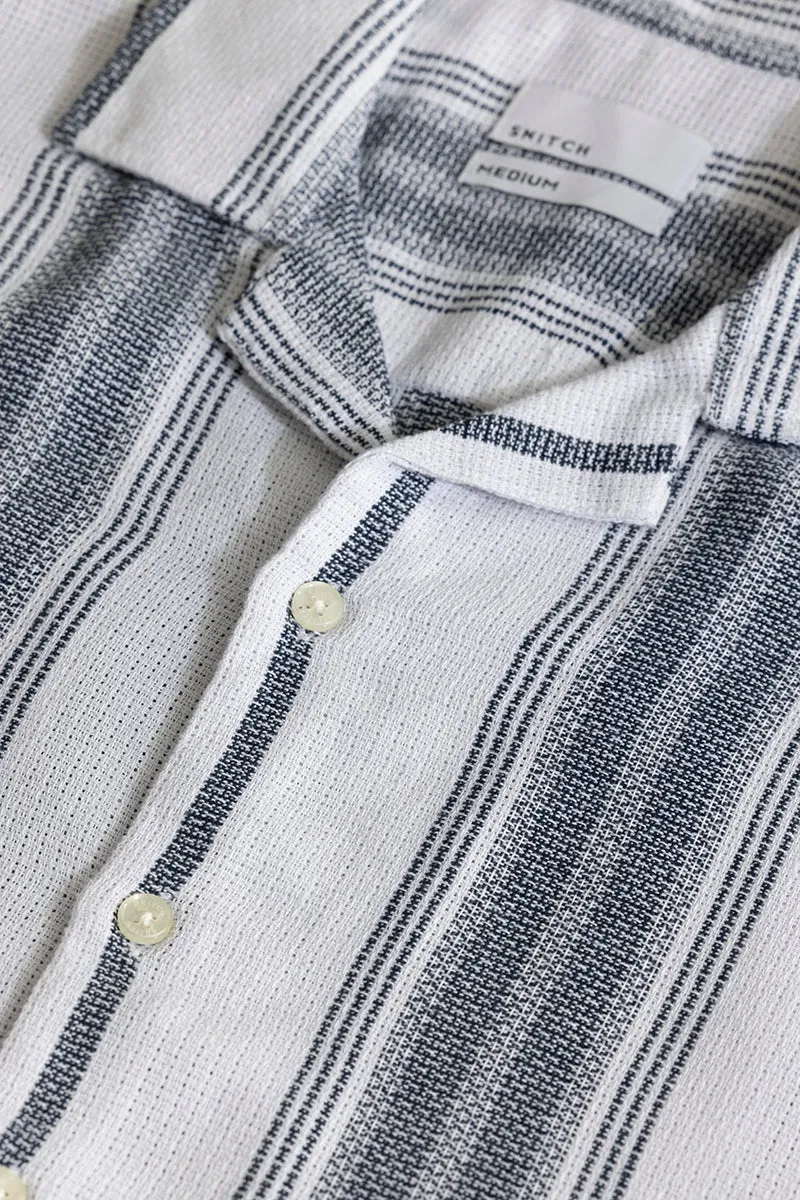 Aspect Stripe Grey Shirt