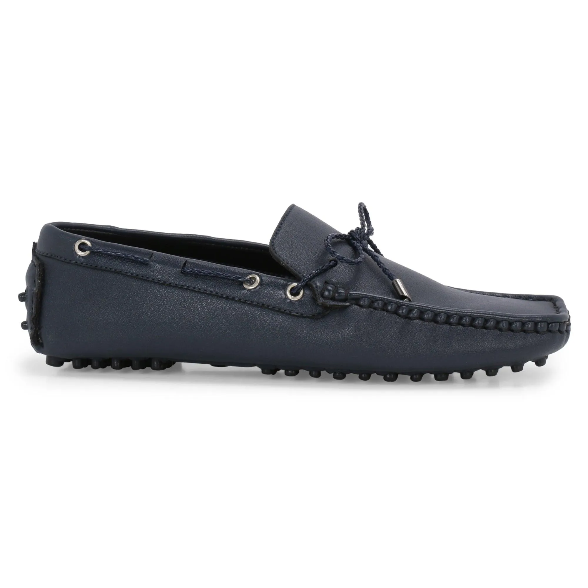 Aza Blue Driving Loafers