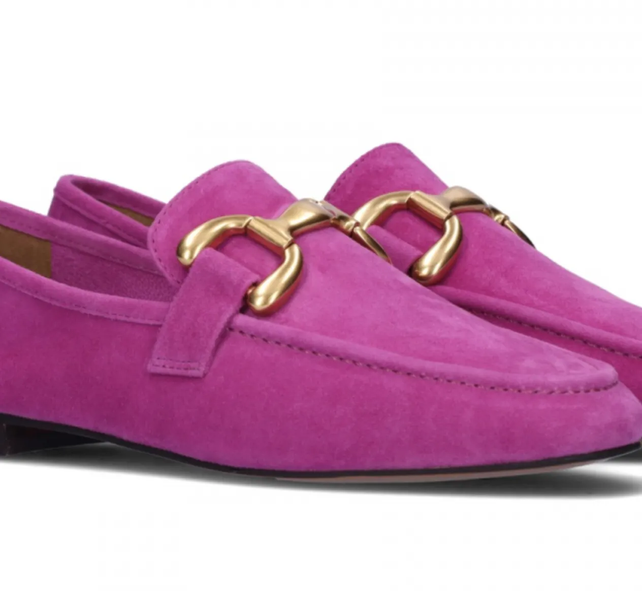 Bibi Lou Zagreb Morado Suede Loafers