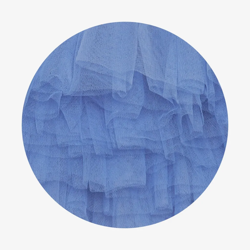 Blue Dew Tulle Skort