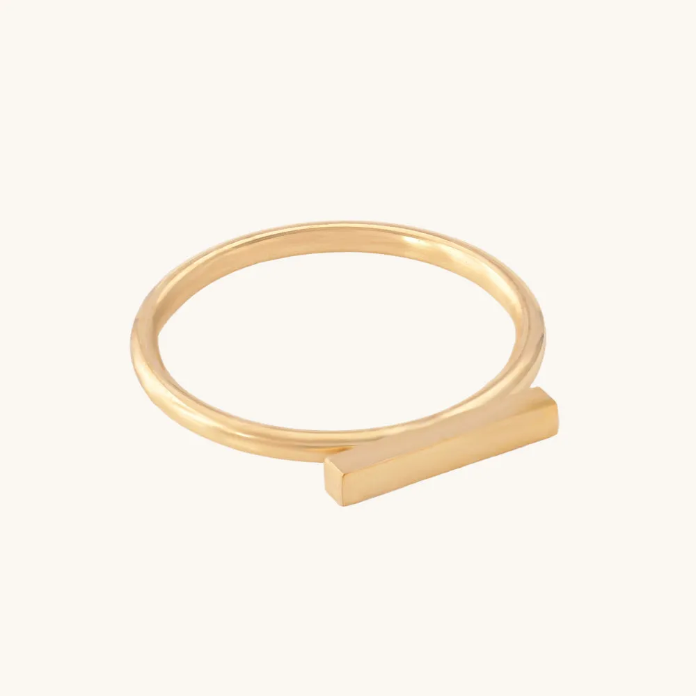 Dainty Bar Ring