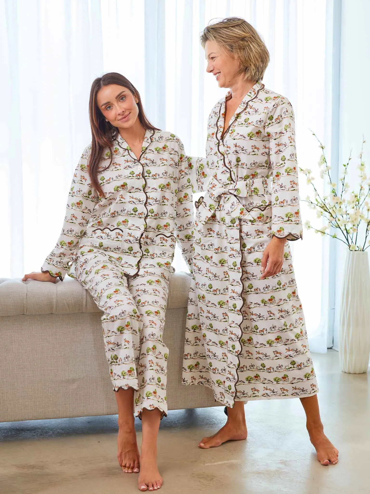 Day in the Country Classic Robe