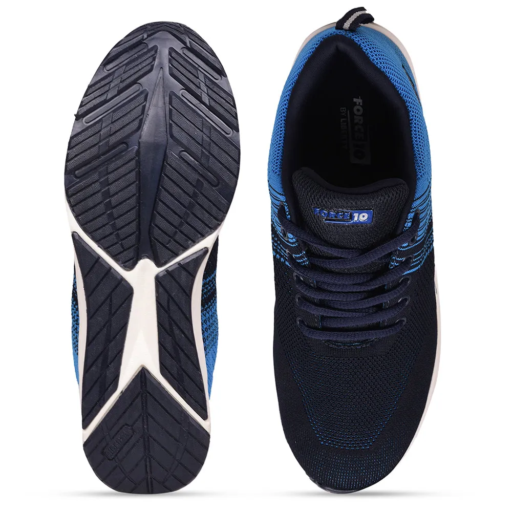 Force 10 By Liberty Blue Sports Running Shoes For Men (PERTH-1 )