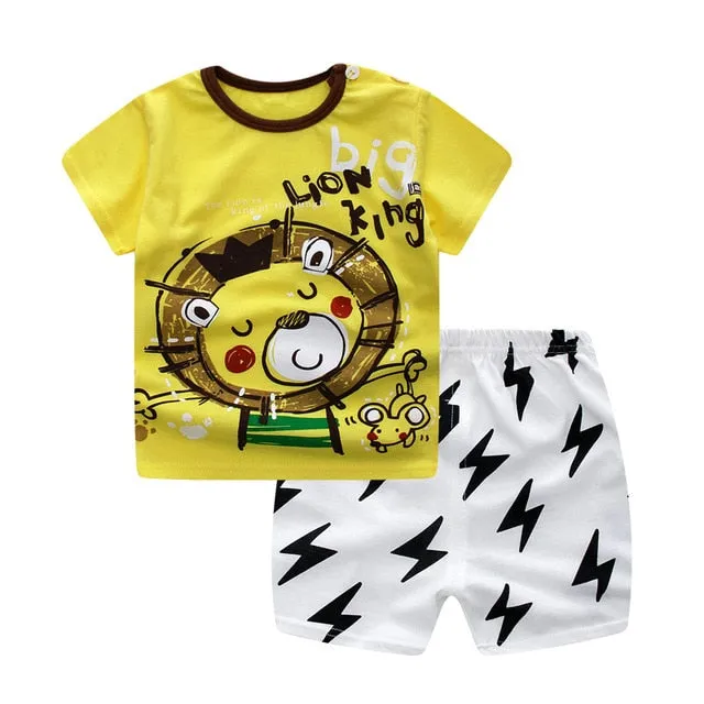 Fun Printed 2-Piece Clothing Set