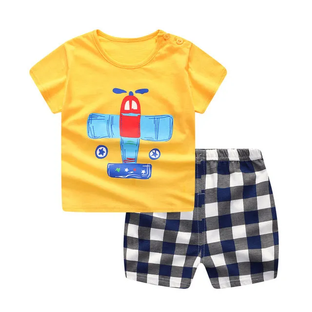 Fun Printed 2-Piece Clothing Set