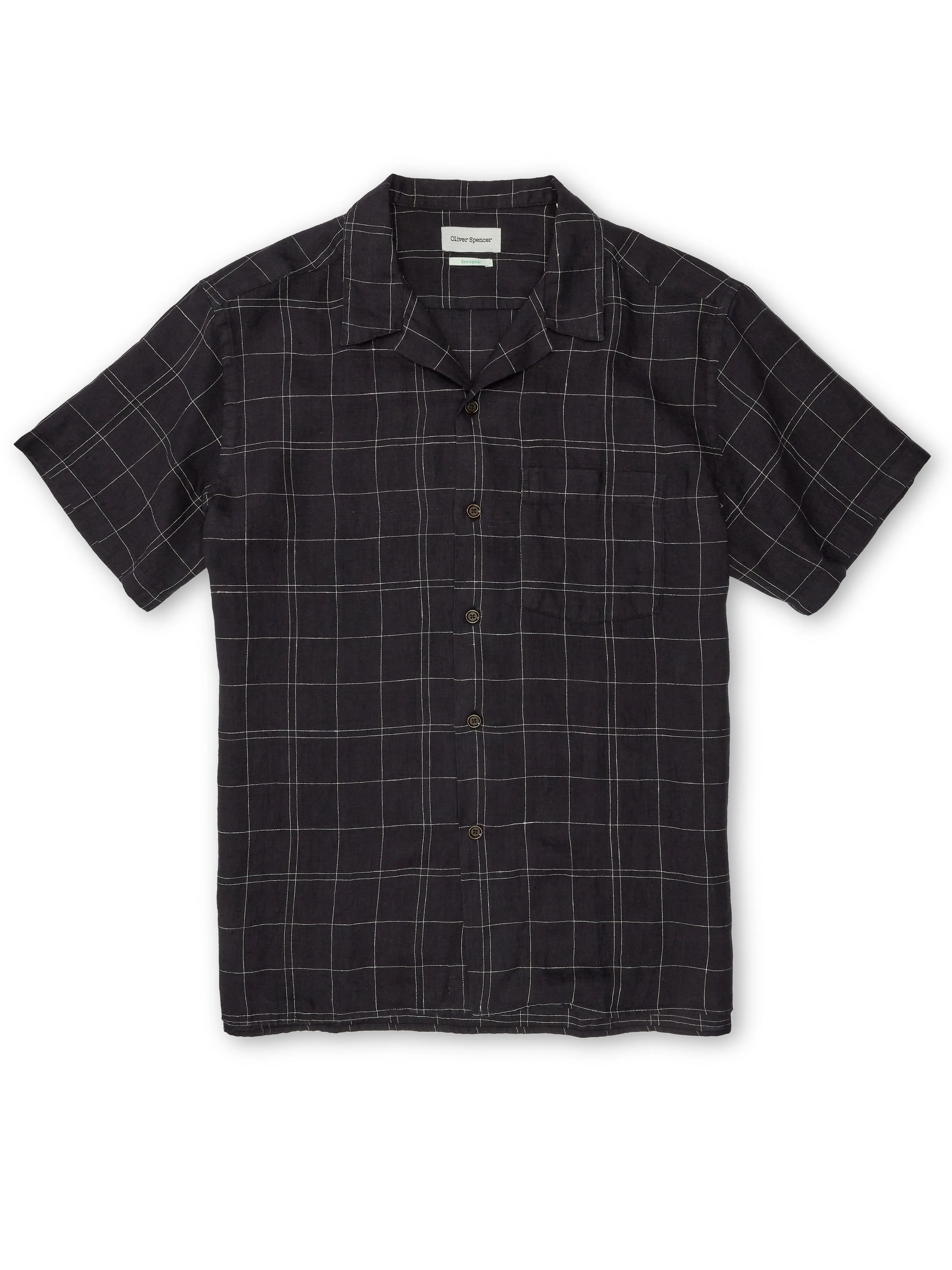 Havana Short Sleeve Shirt Frankel Black