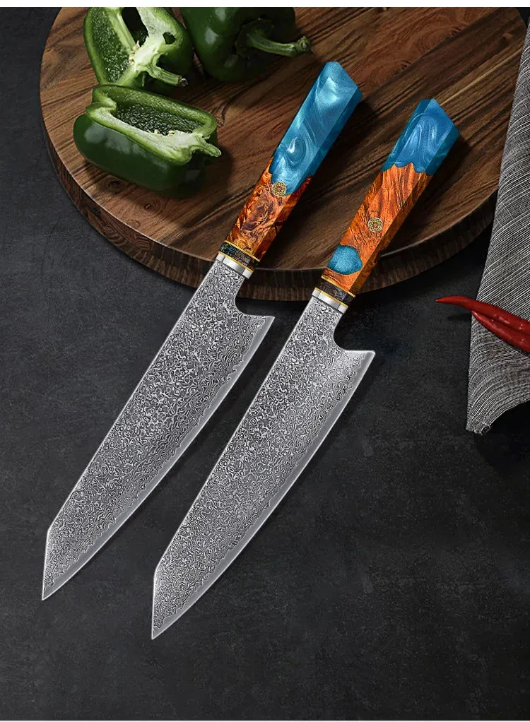 JAPANESE DAMASCUS CHEF'S KNIFE