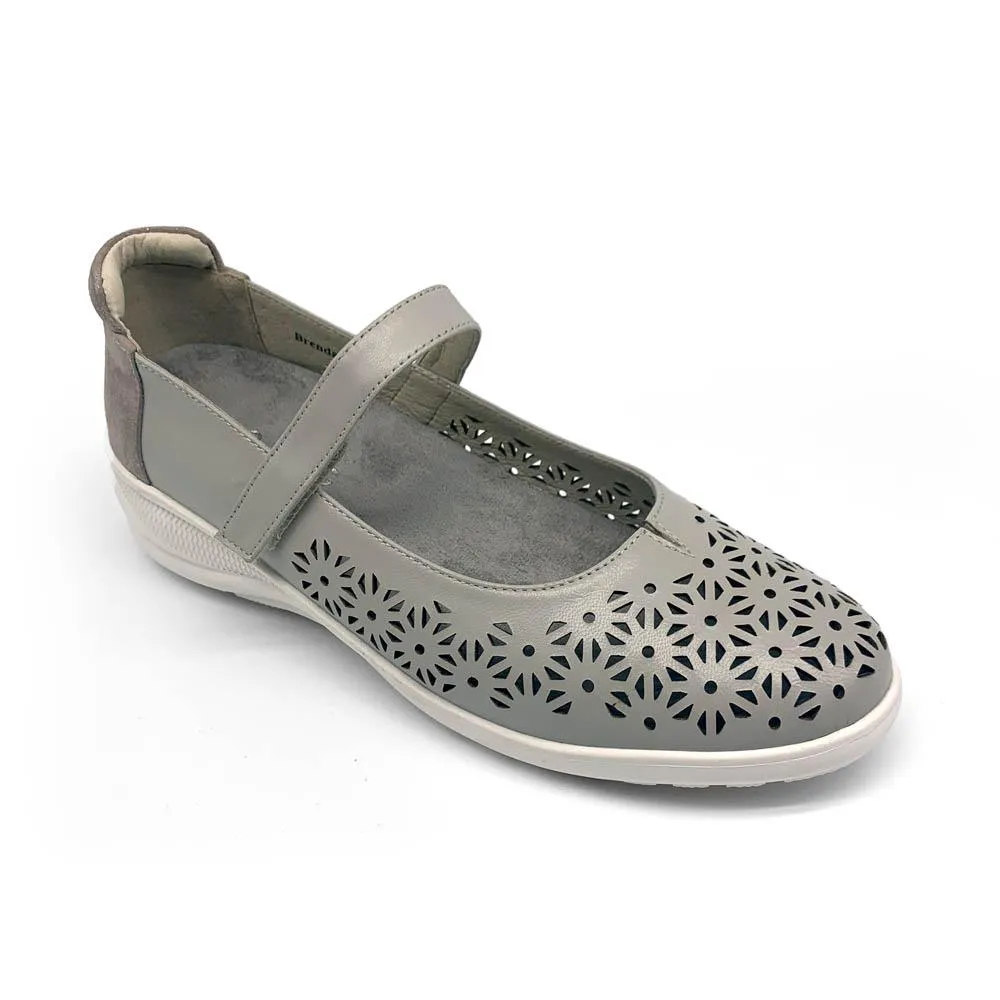 Klouds Women's Brenda Perf Taupe Multi