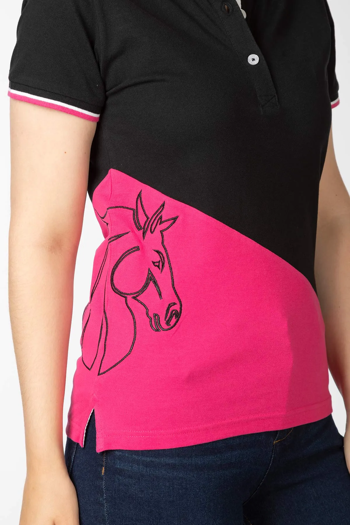 Ladies Lily II Diagonal Polo Shirt