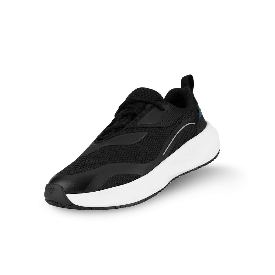 Men's Tidal Sneaker - Black on White