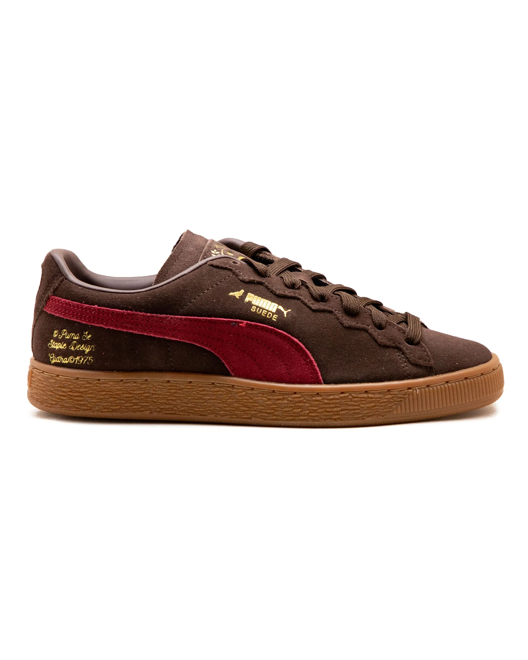 Puma x Staple Suede B Dark Chocolate Rhubarb