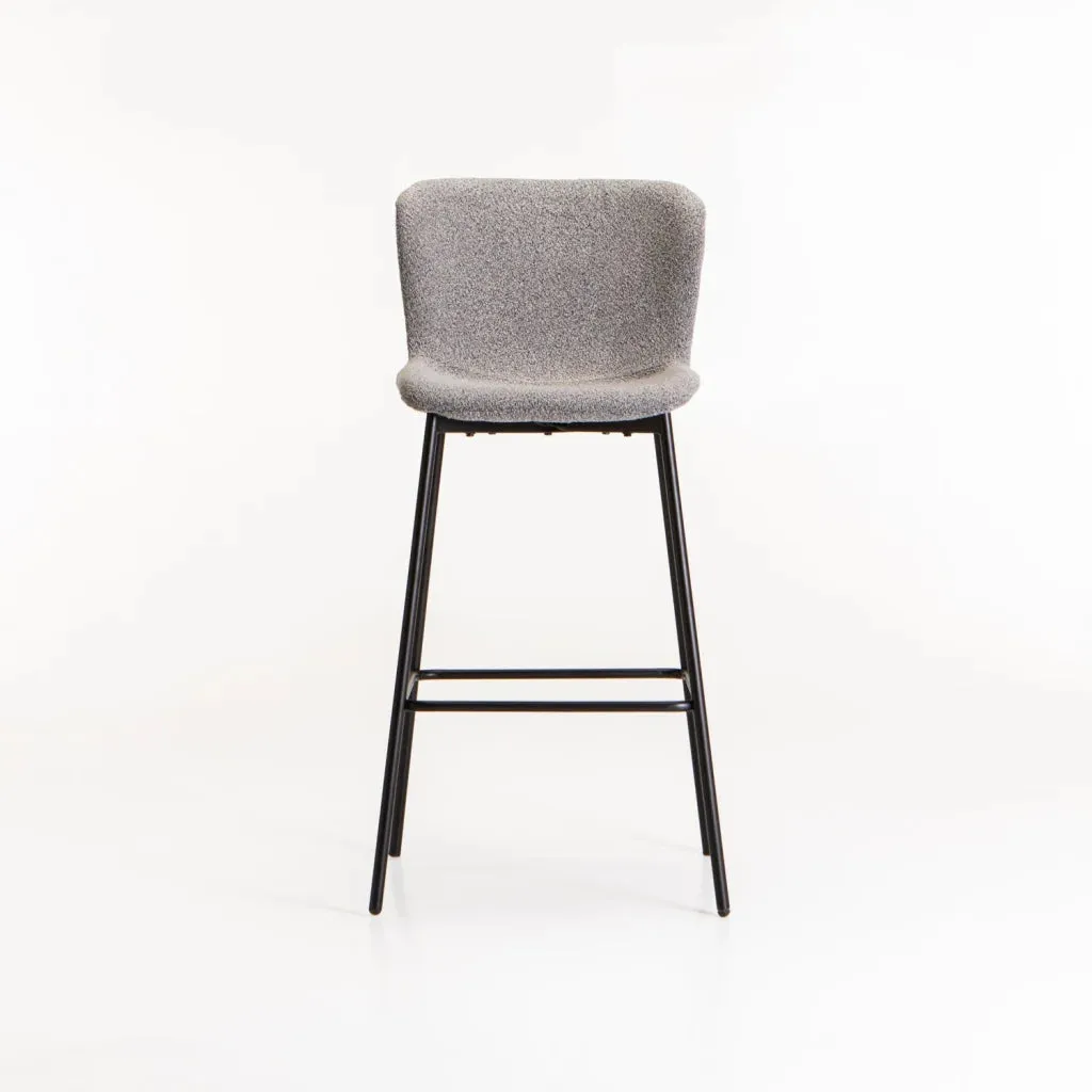 RAE BOUCLE FABRIC BARSTOOL