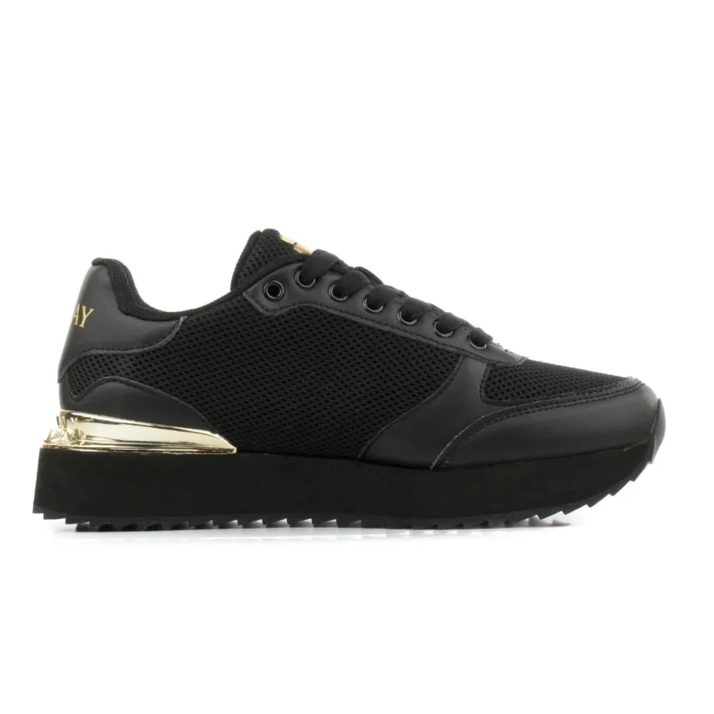 Mesh Black Womens Penny Sneakers RS630090T - Optimized Title