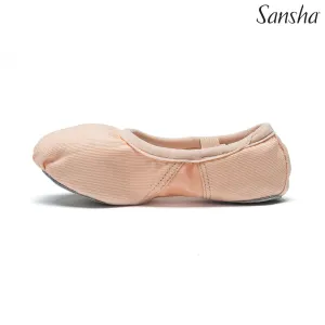 Sansha 162V Rosette Vegan Ballet Slippers