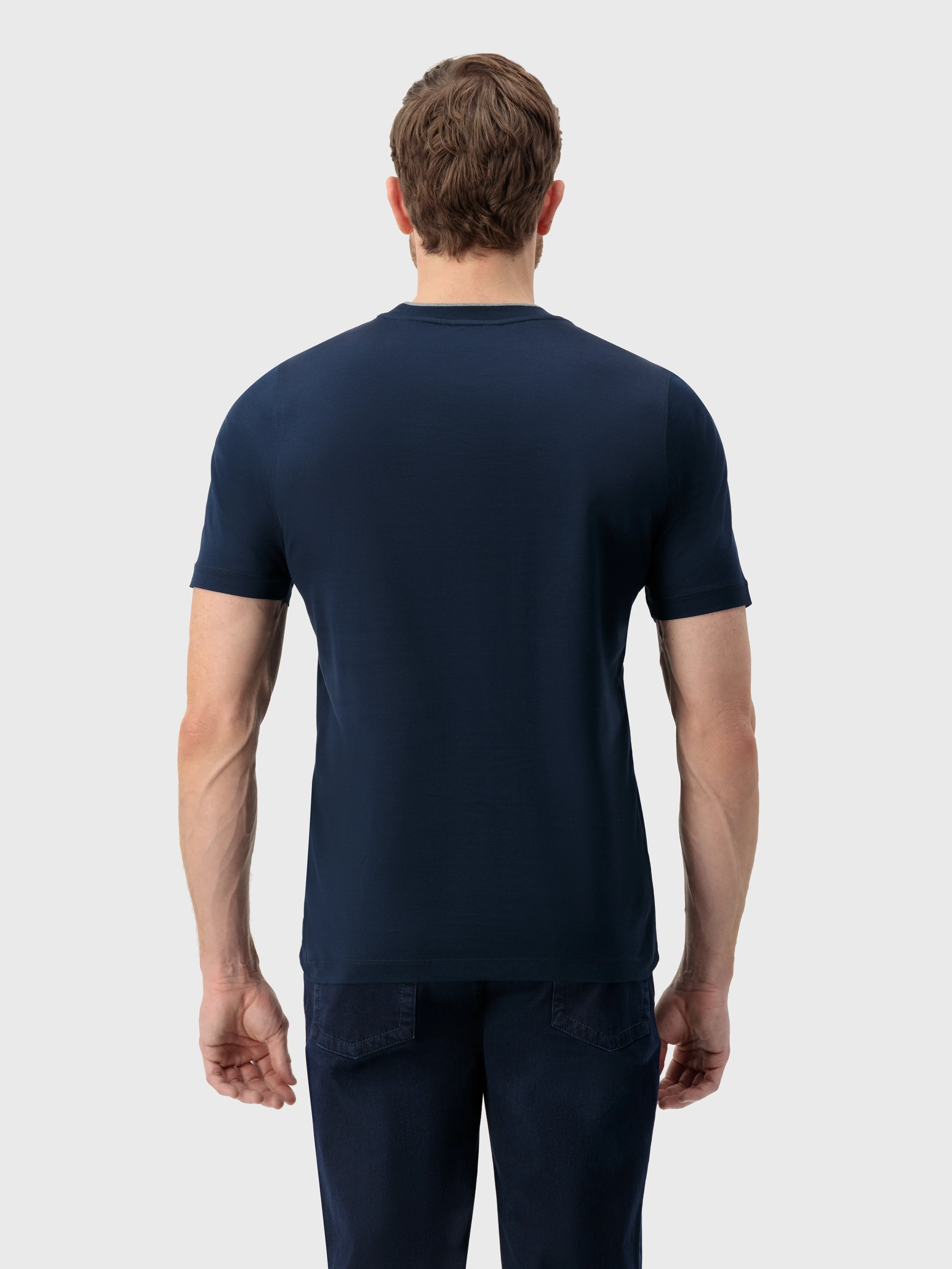 Sleek T-Shirt Dark Navy