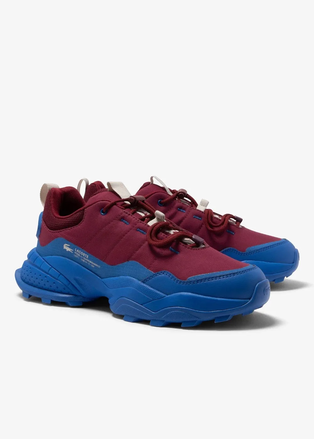 Sneakers Lacoste L-Guard Breaker Bleu et Bordeaux