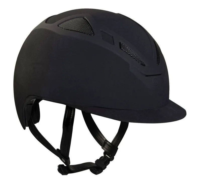 Suomy Apex Riding Helmet Small Brim in Black - 53