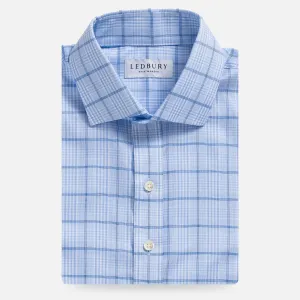 The Blue Coventry Comfort Stretch Custom Shirt