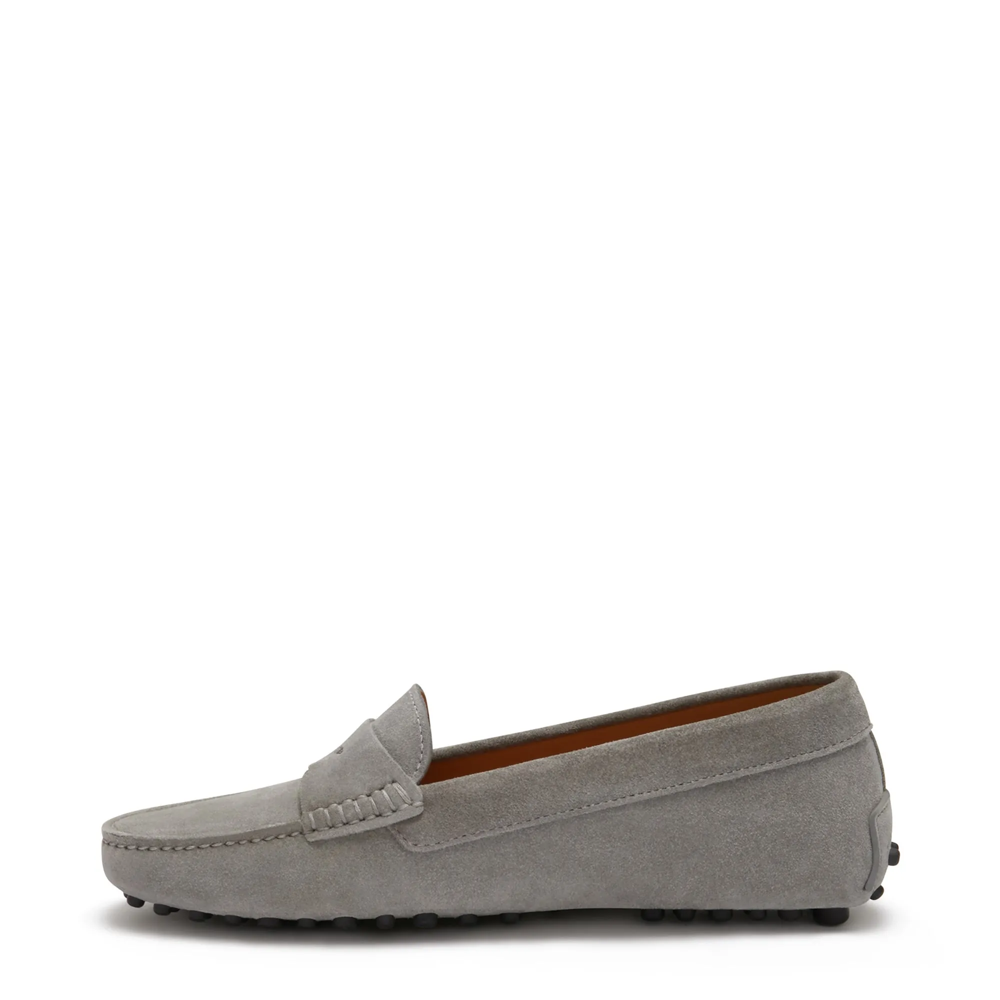 Vendôme Marie grey suede moccasins