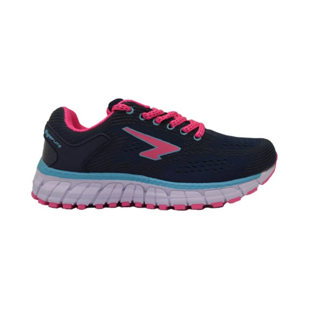 VIVID LACE UP - NAVY FUCHSIA AQUA